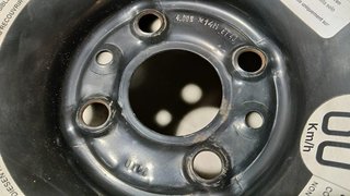NEUMATICO REPUESTO FORD KA (CCU) 169A4000 S135/80