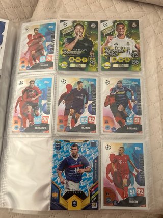 Cartas Topps Fútbol Coleccionables