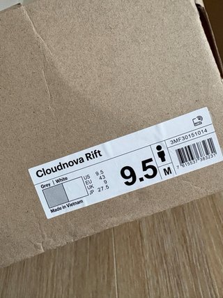 On Running Cloudnova Rift Gris/Blanco
