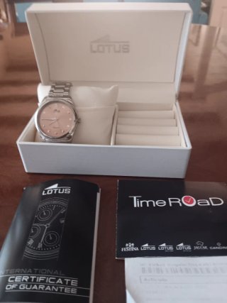 Reloj Lotus Señora Rose Acero Inox