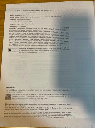 Matemáticas B. 4o de ESO TERCER TRIMESTRE ANAYA