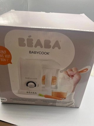 Beaba Babycook Solo, Robot de cocina infantil 4 en 1, Tritura