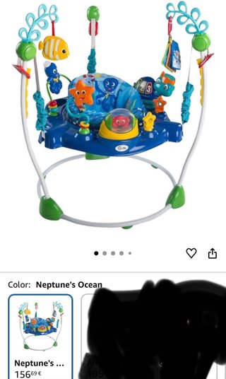 Columpio para bebé con juguetes. Negociable