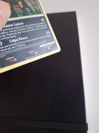 Umbreon Holo 10/90 - Pokémon Carta. Senza Paura