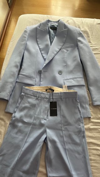 Americana azul