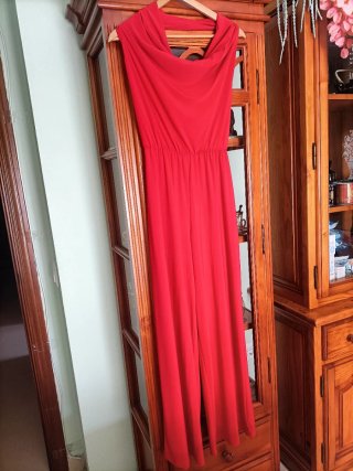 Mono Rojo Elegante