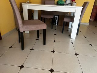Mesa de comedor ,mesa auxiliar sofas,mueble tele