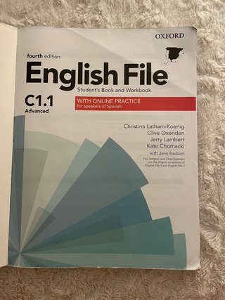 English File C1.1 Advanced. Student's and workbook