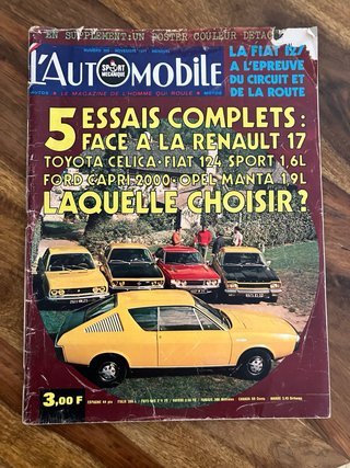 Revista L'Automobile 1971