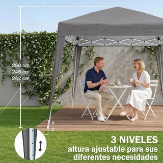 Carpa Plegable 2.4x2.4m Pop-up