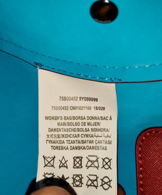 Borsa Trussardi Jeans Bordeaux