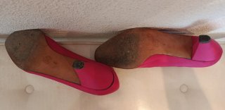 Zapatos Salón Fucsia FARRUTX T.37 ( completos)