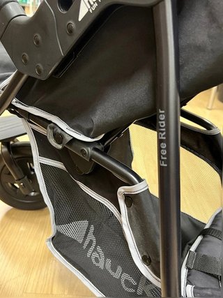 hauck Freerider Carro Gemelar Reclinable, Silla de Paseo Gemelar Plegable