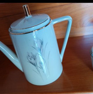 Servizio completo 6 tazze caffè/tè vintage