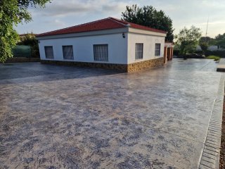 Hormigón impreso para exteriores