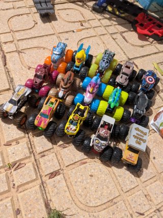 Lote Monster Jam completo