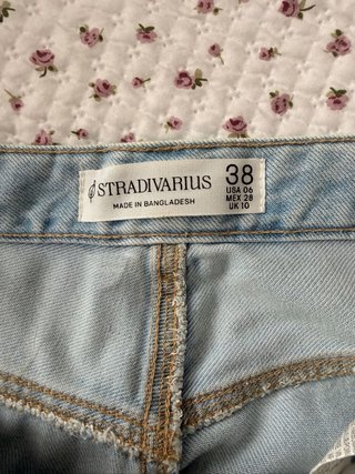 Shorts vaqueros Stradivarius Talla M/38