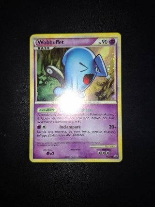 Wobbuffet Holo Bleed HGSS04 Carta Pokémon