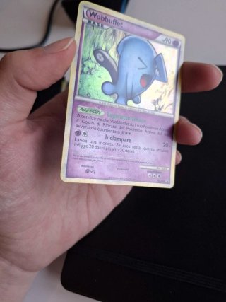 Wobbuffet Holo Bleed HGSS04 Carta Pokémon