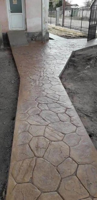 Hormigón impreso