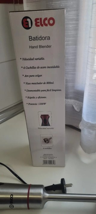 Batidora de mano Elko