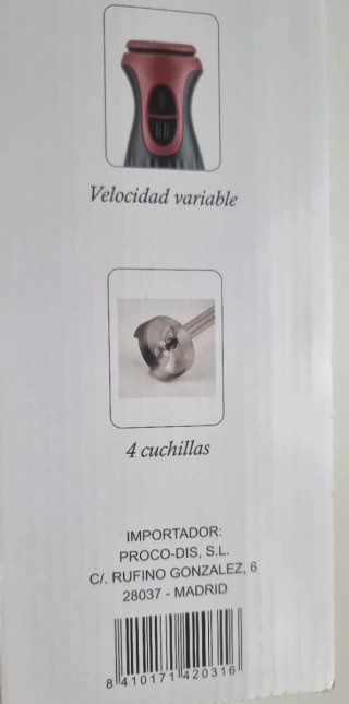 Batidora de mano Elko