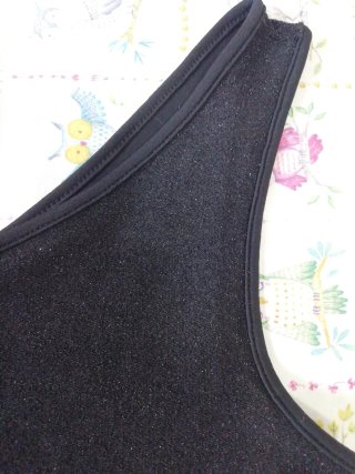 Top Asimétrico elástico de Shein Talla XS