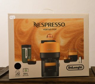 Cafetera Nespresso Vertuo Pop Naranja