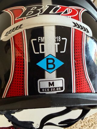 Casco de moto integral BLD