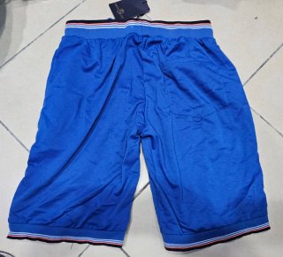 Pantaloncino sportivo blu con logo