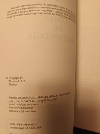 Temas de criminología. Marcelo. F. Aebi. UNED