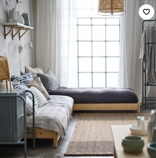 Cama nido IKEA UTÅKER pino 80x200 cm