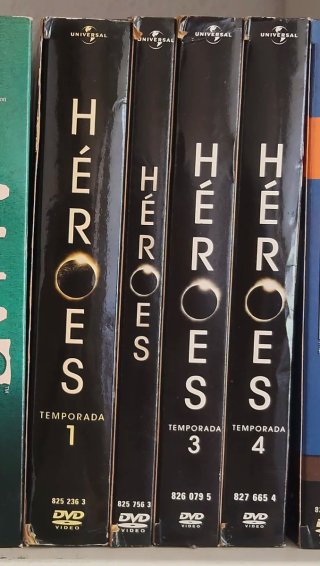 Heroes Temporadas 1-4 DVD