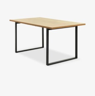 Mesa estilo industrial madera y metal y 4 sillas