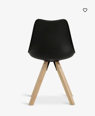 Mesa estilo industrial madera y metal y 4 sillas