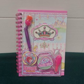 Diario Princesa con Bolígrafo y Adhesivos