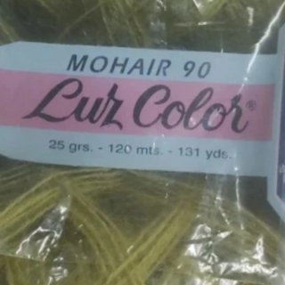 Lote 20 ovillos Mohair pistacho