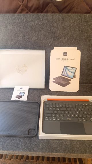 WIWU Teclado iPad Air 11 M4/M3/M2 Funda 11/10