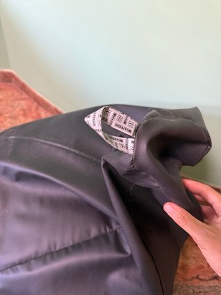 Puff XXL Happers Negro Piel Sintética