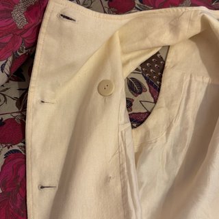 Chaleco de lino zara