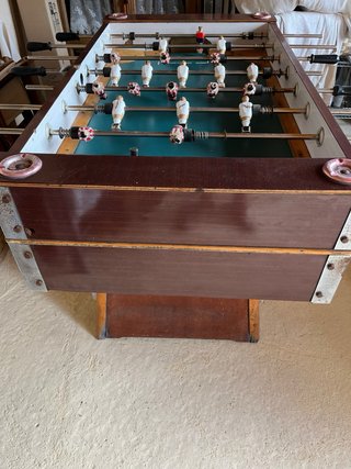 Futbolín antiguo