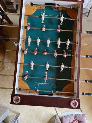 Futbolín antiguo