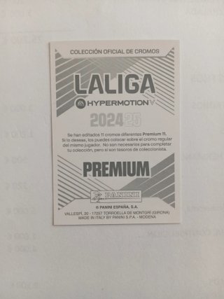 Sipcic Premium 2024 Liga Hipermotion Panini