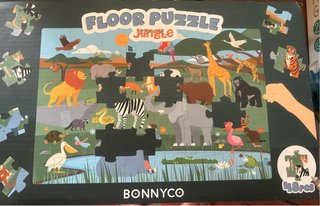 Puzzle Suelo Infantil Jungla 48 Piezas