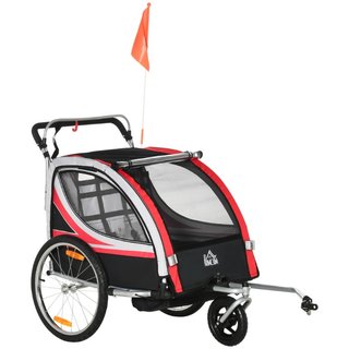 Rimorchio Bici per Bambini e Passeggino, Design 2