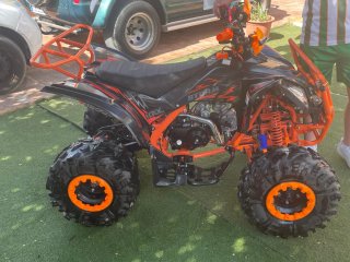 Quad 125cc KRX STORM Negro y Naranja