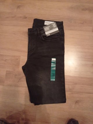 Pantalón vaquero skinny negro Talla M