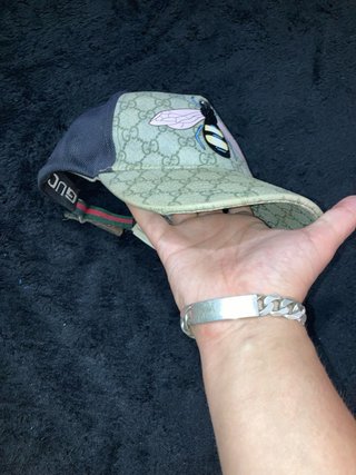 Gorra Gucci Abeja Beige Multicolor