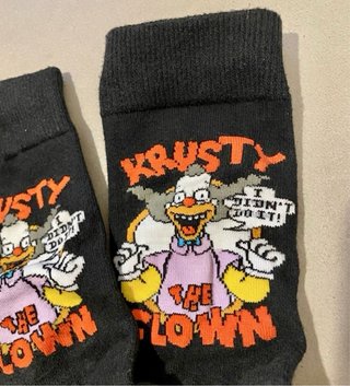 Calzini The Simpsons Krusty Clown