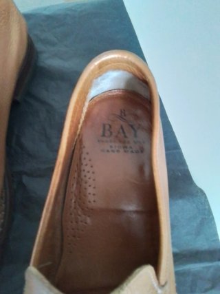 Mocasines hombre verano BAY Piel Marrón Talla 41